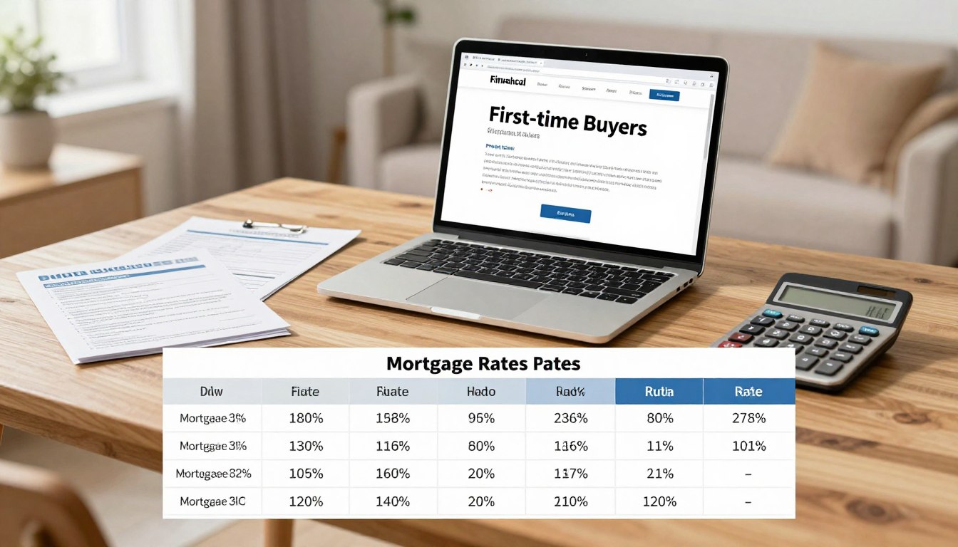 first time buyer mortgage rates today